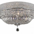Adele 10-Light 20" Crystal Flush Mount 1533F20C-EC