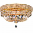 Adele 10-Light 20" Crystal Flush Mount 1533F20G-EC