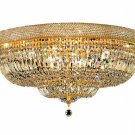 Adele 20-Light 36" Crystal Flush Mount 1533F36G-EC