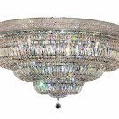 Adele 30-Light 42" Crystal Flush Mount 1533F42C-RC