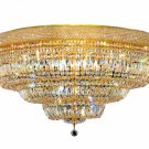 Adele 30-Light 42" Crystal Flush Mount 1533F42G-RC