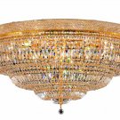 Adele 33-Light 48" Crystal Flush Mount 1533F48G-RC