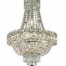Agathe 8-Light 16" Crystal Chandelier 1615D16C-SA