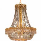 Agathe 12-Light 20" Crystal Chandelier 1615D20G-RC