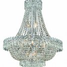 Agathe 12-Light 24" Crystal Chandelier 1615D24C-RC