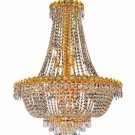 Agathe 12-Light 24" Crystal Chandelier 1615D24G-EC