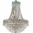 Agathe 8-Light 16" Crystal Chandelier 1617D16C-RC