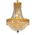 Agathe 8-Light 16" Crystal Chandelier 1617D16G-EC
