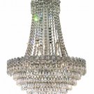 Agathe 12-Light 20" Crystal Chandelier 1617D20C-SS