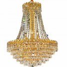 Agathe 12-Light 20" Crystal Chandelier 1617D20G-EC