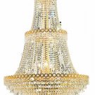 Agathe 17-Light 30" Crystal Chandelier 1617G30G-SA
