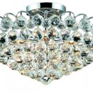 Brigitte 9-Light 21" Crystal Flush Mount 6890F21C-RC
