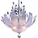 Christelle 12-Light 27" Crystal Chandelier 6897D27C-SS