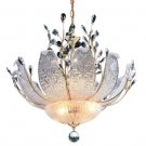 Christelle 12-Light 27" Crystal Chandelier 6897D27G-SS