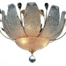Christelle 11-Light 27" Crystal Flush Mount 6897F27G-SS
