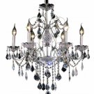 Christiane 6-Light 24" Crystal Chandelier 1713D24C-EC