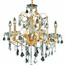 Christiane 6-Light 24" Crystal Chandelier 1713D24G-SA