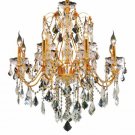 Christiane 12-Light 28" Crystal Chandelier 1713D28G-SA
