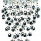 Bernadette 4-Light 11.5" Crystal Chandelier 1719D16C-RC