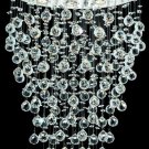Bernadette 8-Light 16" Crystal Chandelier 1719D24C-SS
