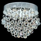 Bernadette 6-Light 14" Crystal Flush Mount 1719F20C-SA