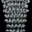 Bernadette 12-Light 20" Crystal Chandelier 1719G28C-SS