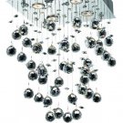 Bernadette 4-Light 14" Crystal Ceiling Pendant 1720D14C-EC