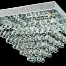 Bernadette 8-Light 24" Crystal Flush Mount 1720F24C-SA