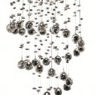 Bernadette 6-Light 18" Crystal Chandelier 1721D18C-SS