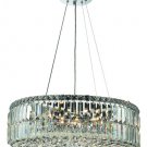 Chantal 12-Light 24" Crystal Chandelier 1726D24C-SS