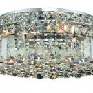 Chantal 5-Light 16" Crystal Flush Mount 1726F16C-EC