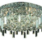 Chantal 5-Light 16" Crystal Flush Mount 1727F16C-SA