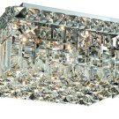 Chantal 4-Light 12" Crystal Flush Mount 1728F12C-SS