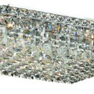 Chantal 6-Light 16" Crystal Flush Mount 1728F16C-SA