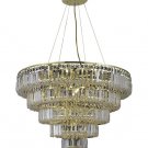 Chantal 17-Light 30" Crystal Chandelier 1731D30G-SS