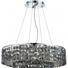 Chantal 9-Light 20" Crystal Chandelier 1732D20C-SS-SS