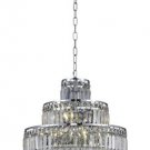 Chantal 13-Light 20" Crystal Chandelier 1733D20C-SA