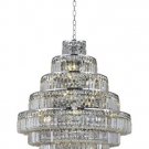 Chantal 20-Light 30" Crystal Chandelier 1733D30C-SS