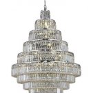 Chantal 30-Light 32" Crystal Chandelier 1733D32C-SS