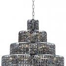 Chantal 18-Light 26" Crystal Chandelier 1734D26C-SS-SS