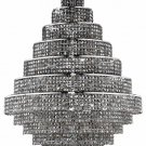 Chantal 38-Light 42" Crystal Chandelier 1734G42C-SS-SS