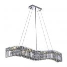Dakota 8-Light 5" Crystal Chandelier 1736D36C-SS