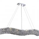 Dakota 10-Light 5" Crystal Chandelier 1735D44C-RC
