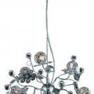 Geraldene 9-Light 18" Crystal Chandelier 1763D18C-EC