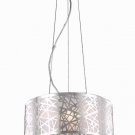 Heloise 3-Light 14" Crystal Ceiling Pendant 1767D14C-RC