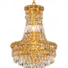 Karci 6-Light 12" Crystal Ceiling Pendant 2148D12G-RC