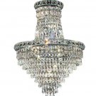 Karci 12-Light 18" Crystal Chandelier 2148D18C-SA