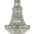 Karci 34-Light 28" Crystal Chandelier 2148G28C-SA