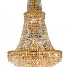 Karci 34-Light 28" Crystal Chandelier 2148G28G-EC