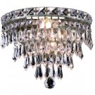 Karci 3-Light 12" Crystal Wall Sconce 2148W12C-RC